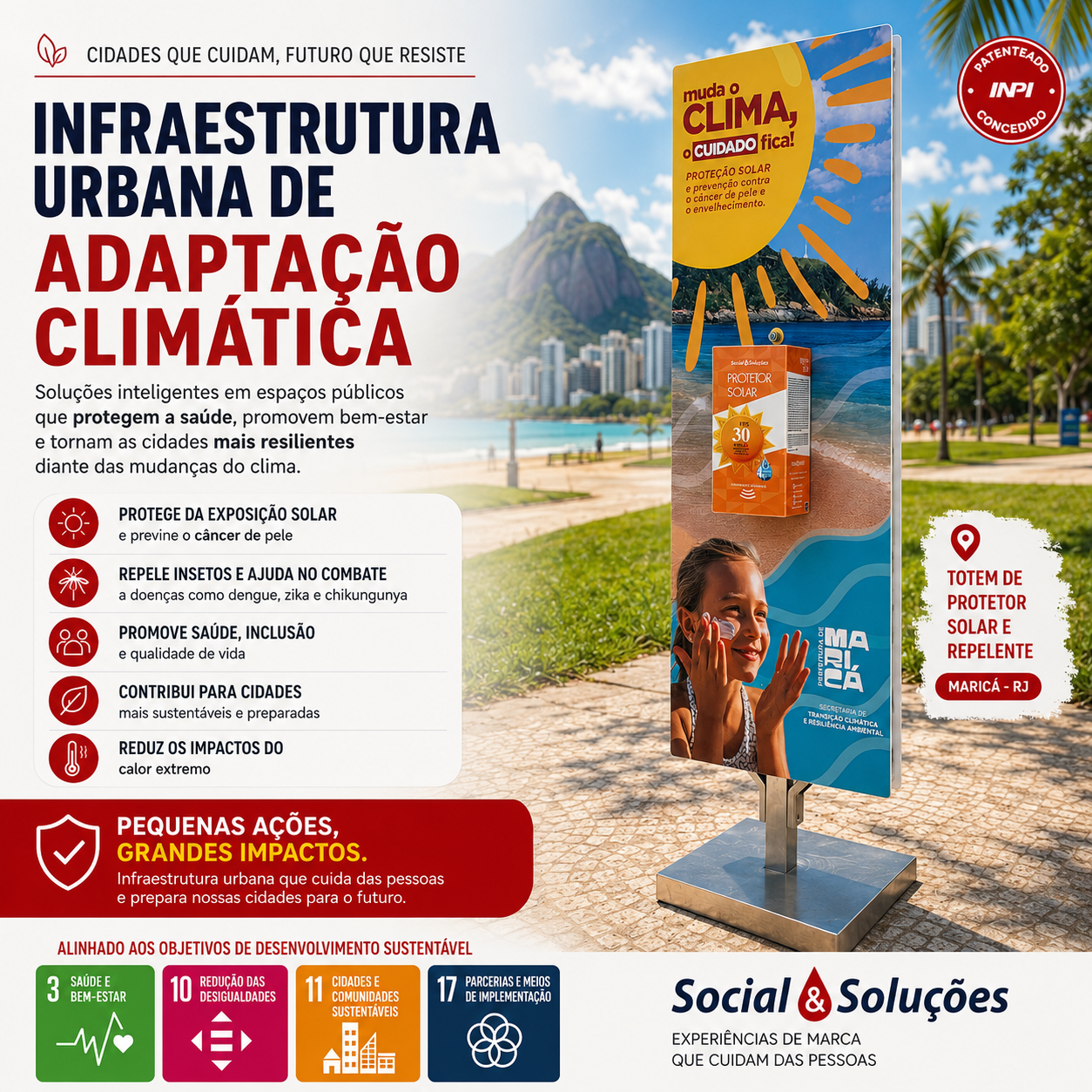 Infraestrutura Urbana de Adaptação Climática: cidades mais resilientes começam pelo cuidado com as pessoas