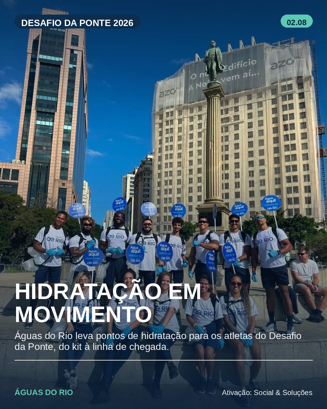 Hidratação em Eventos ao Ar Livre