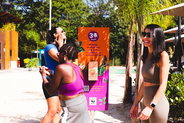 Protetor solar grátis na orla do Villa-Lobos inaugura parceria entre WWF-Brasil e Social & Soluções