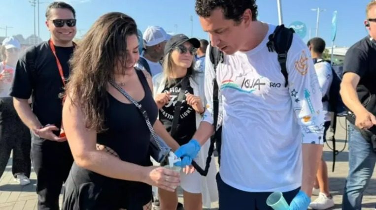No Rock in Rio, Rafael Portugal troca o palco pelo “copo d’água”